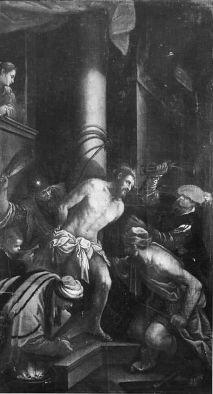 Francesco Bassano-167-Flagellazione di Cristo - Milano, Castello Sforzesco